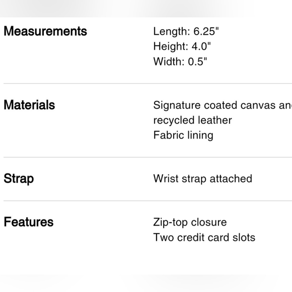 Coach Wristlet - Picture 5 of 5